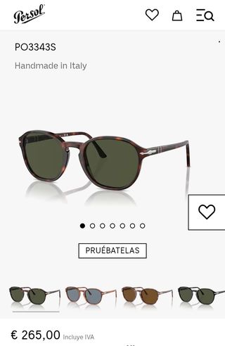 Gafas de sol Persol Marrones Multicolor