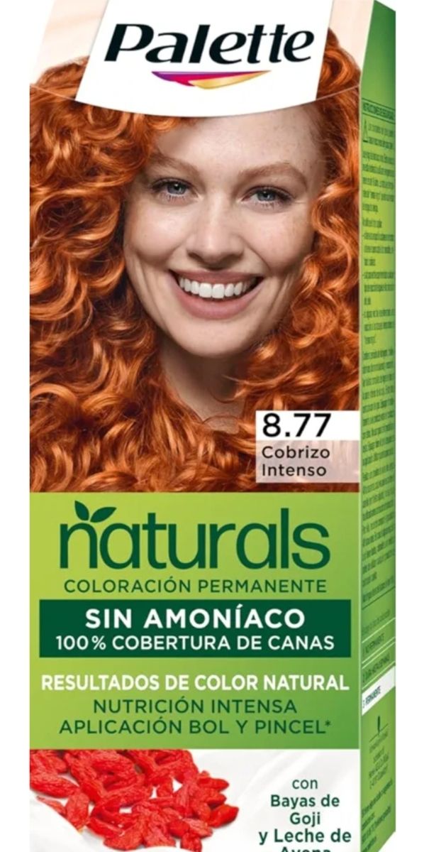 Pack de 5 Palette Naturals Tinte 8.77 Cobrizo Inte