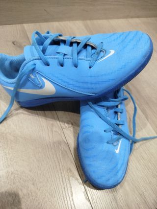 Zapatillas de fútbol Nike azules