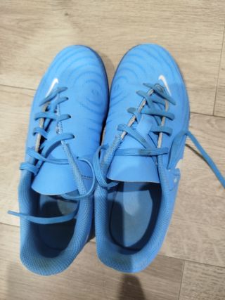 Zapatillas de fútbol Nike azules