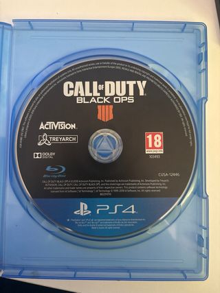 Call of Duty Black Ops 4 PS4