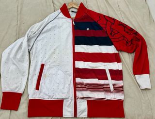 Chaqueta Rocawear Vintage Roja Blanca Talla XL