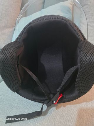 Casco para moto con visera