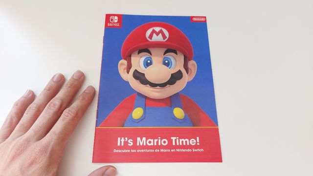 Catálogo promocional Mario Nintendo Switch