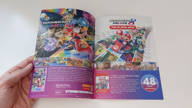 Catálogo promocional Mario Nintendo Switch