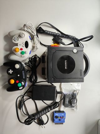 Nintendo GameCube Negra Completa