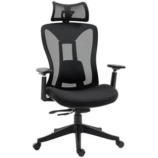 Silla de Escritorio de Malla con Reposacabezas