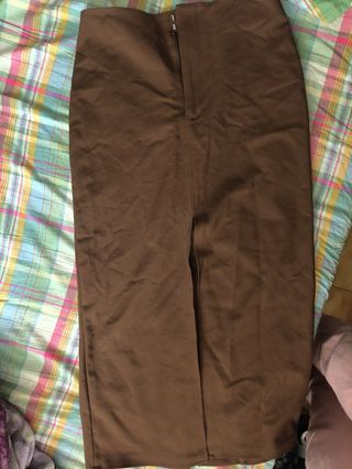 Falda Zara Talla M con abertura