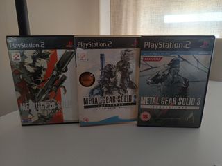 Metal Gear Solid 2 & 3 PS2 (Konami)