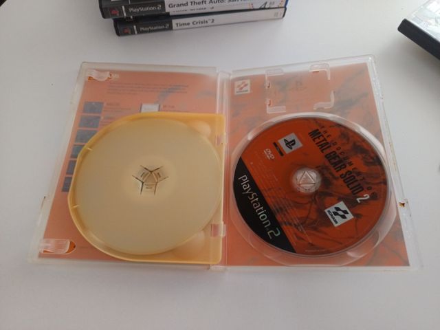 Metal Gear Solid 2 & 3 PS2 (Konami)