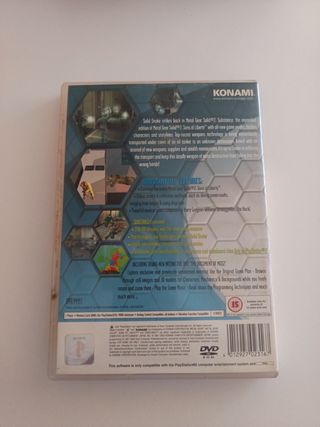 Metal Gear Solid 2 & 3 PS2 (Konami)