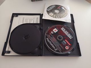 Metal Gear Solid 2 & 3 PS2 (Konami)