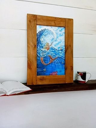 Facebook Marlene Martín Expósito Cuadro Sirena