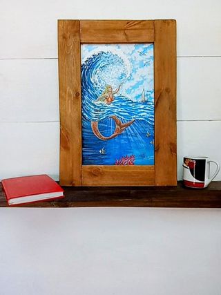 Facebook Marlene Martín Expósito Cuadro Sirena