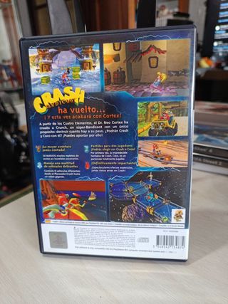 Crash Bandicoot PS2 La Venganza de Cortex Completo