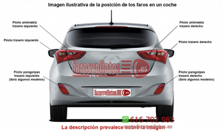 Tulipa de Piloto Trasero Izdo=Dcho MERCEDES SPRIN