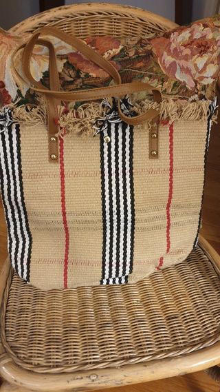 Precioso bolso cuadros 