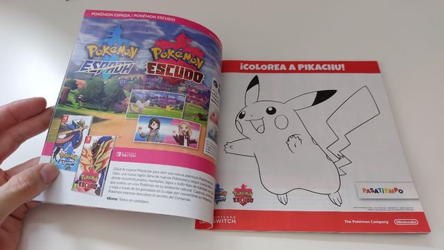 Catálogo Pokémon Espada y Escudo Game Junior 2020
