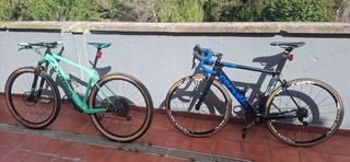 Vendo o cambio  dos bicicletas por btt eléctrica 