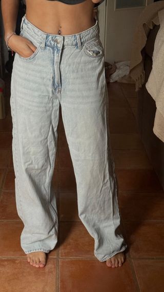 Pantalones “Baggy” H&M ,azules claros 