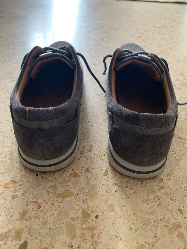 Scarpe Clarks in pelle scamosciata nere T 40