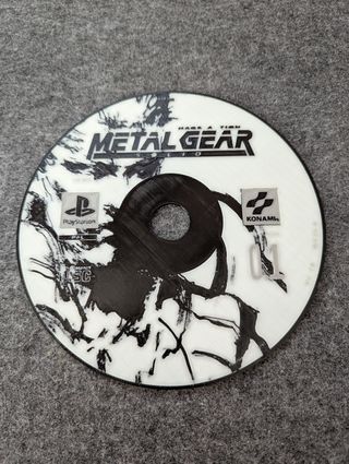 Juego de PlayStation Metalgear en 3D