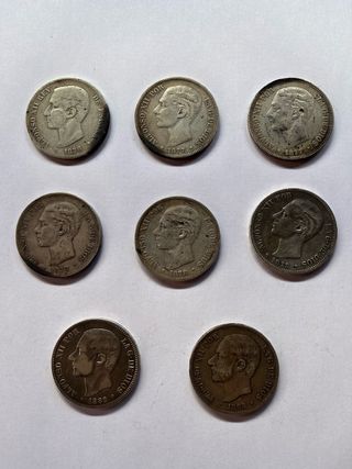5 Pesetas Plata (30 Monedas)