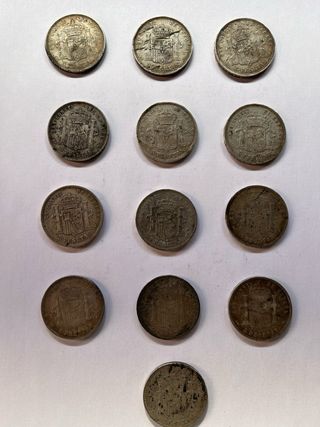 5 Pesetas Plata (30 Monedas)