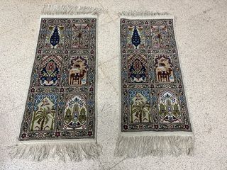 Alfombra de lana original de Túnez