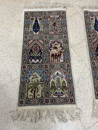 Alfombra de lana original de Túnez