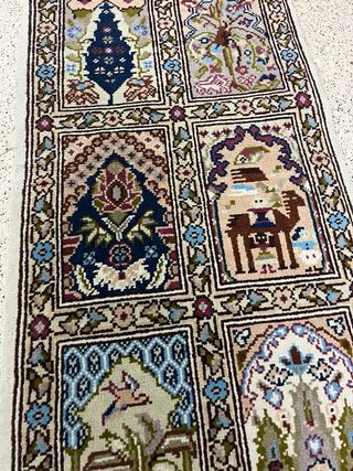 Alfombra de lana original de Túnez