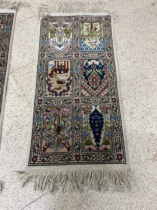 Alfombra de lana original de Túnez