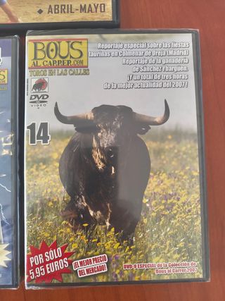 5 DVDs Nuevos Toros Documental