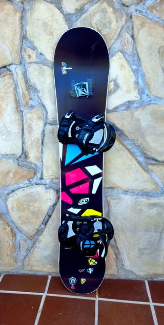 Pack Tabla Snow 147 + Fijaciones M