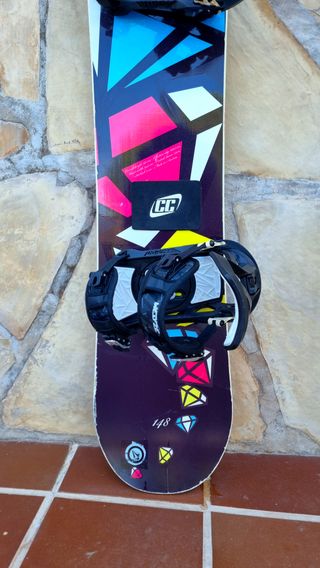 Pack Tabla Snow 147 + Fijaciones M
