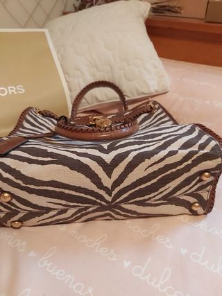Bolso Michael Kors estampado cebra