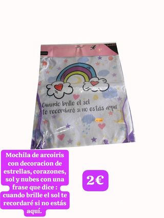 Mochila escolar LAGAR con diseño de planeta y barc