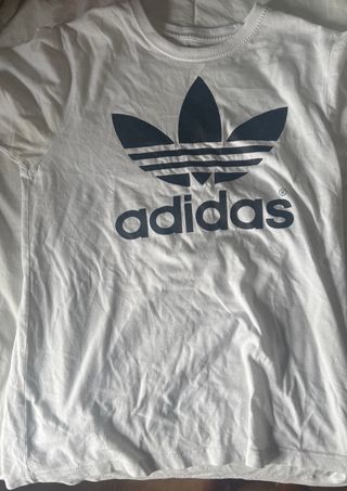 Camiseta Adidas Blanca Basica