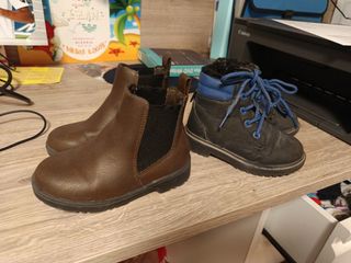 Botas niño número 24