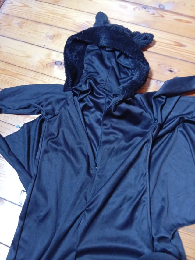 Disfraz Murciélago Negro Talla 3-4