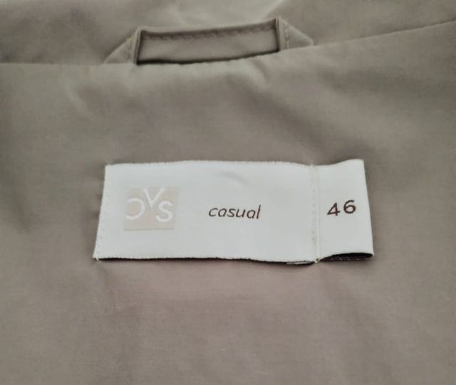 Ovs Giacca Donna Casual Tg 46 Marrone Tortora