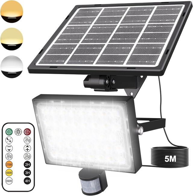 Faro Solare MEIKEE 78 LED 3000LM con Sensore