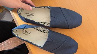 Alpargatas TOMS Azul Talla 46
