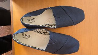 Alpargatas TOMS Azul Talla 46