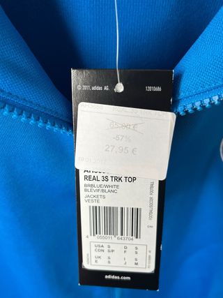 Sudadera hombre Adidas Real Madrid