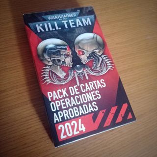 Kill Team Cartas Operaciones Aprobadas 2024