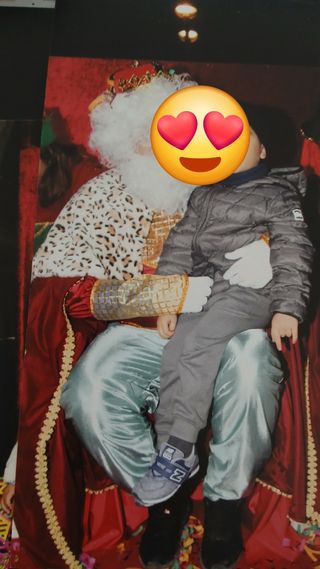 Disfraz 3 Reyes Magos Talla Única, Incluye coronas