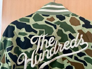 Chaqueta the hundreds vintage militar L verde 