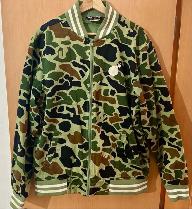 Chaqueta the hundreds vintage militar L verde