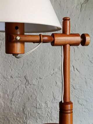 Lámpara de pino melis - Vintage 70s